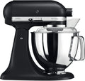 KitchenAid Robot Culinaire Artisan - Multifonctions avec Accessoires Inclus - Truffe Noire