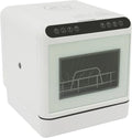 Lave-vaisselle de Table Compact, 1100W, 5 Couverts, 4 Programmes, Réservoir 6L, Écran Tactile