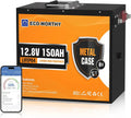 Batterie LiFePO4 12V 150Ah Bluetooth avec Protection Température Basse pour Camping-Car