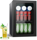 Mini réfrigérateur à boissons 20L, porte vitrée, pour sodas, bières et vins, avec étagères ajustables